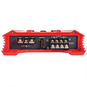 Crunch 1,500 Watt Adjustable 12dB Ground Pounder Car Amplifier, GP-1500.4, Black