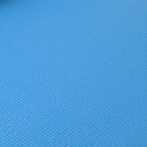 Signature Fitness All Purpose High Density No Tear Exercise Mat w/Strap, Blue