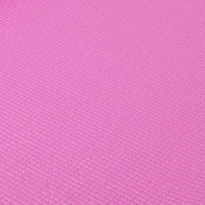 Signature Fitness All Purpose High Density No Tear Exercise Mat w/Strap, Pink