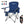 KingCamp Padded Oversized Folding Chair with Cupholder, Cooler, and Pocket, Blue