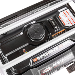 SIMPSON PowerShot Portable 3,600 Watt Generator with Roll Cage Frame Protection