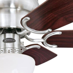 Westinghouse Petite 30 Inch 6 Blade Ceiling Fan with Dimmable LED Light Fixture