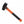 GROZ 4 Pound Head Hard Face Sledge Hammer with 16 Inch Fiberglass Handle