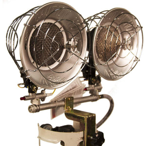 Dura Heat Double Burner Propane Heater, 30,000 BTU, Portable Outdoor Gas Heater