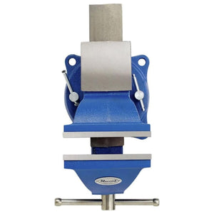 IRWIN 6 Inch Heavy Duty Multi Use Work Bench Vise with Swivel Base & Long Barrel