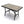Four Seasons Courtyard Highland 40 x 66 Inch Tile Top Cast Aluminum Dining Table