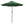 Four Seasons Courtyard 9’ Polyester LED Steel Pole Patio Market Umbrella, Green
