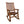 Leigh Country Porch Rocking Chair with Z Frame Design and Contoured Seating