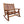 Leigh Country Double Porch Rocking Chair with Curved Seat Slats for Patio Spaces