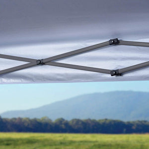 Quik Shade 10 Foot by 10 Foot Instant Canopy Accommodates Up to 12 People, Blue - TRAPSKI