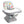 Fisher Price SpaceSaver Simple Clean High Chair with Removable Tray Liner, Gray