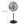 Hurricane Pro Series 20” High Velocity Oscillating Pedestal Stand Fan, 2 Pack