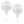 Hurricane Supreme 12 Inch Oscillating 3 Speed Portable Wall Mount Fan, 2 Pack