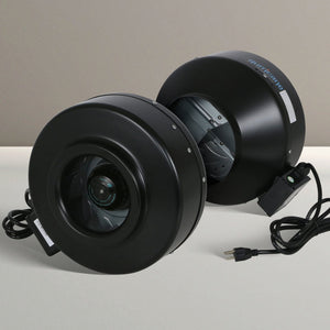 Hurricane 8" Commercial Grade Inline Wall Fan For HVAC & Ventilation (2 Pack)