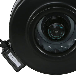 Hurricane 8" Commercial Grade Inline Wall Fan For HVAC & Ventilation (2 Pack)