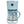 Haden Brighton 12 Cup Programmable Coffee Maker, Sky Blue & Chrome