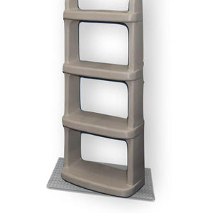 Main Access Large Pool Step Ladder Guard Mat, Gray + Main Access Pool Entrance