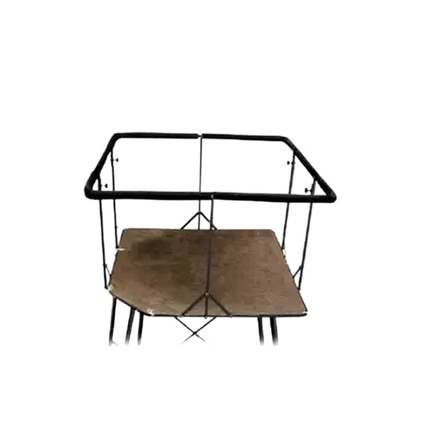 Muddy Quad Pod Hunting Stand 12 Foot Elevated Deer Blind with Camouflage Cover