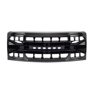 AMERICAN MODIFIED Armor Grille Compatible with 2009-2014 Ford F150, Glossy Black