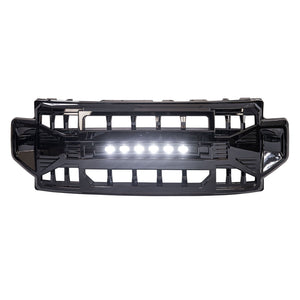 AMERICAN MODIFIED Armor Grille Compatible with 2020-2022 Ford F250/F350, Black