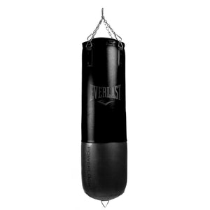 Everlast Powerlock Heavy Bag w/ Double Reinforced D Ring and Nylon Strap, Black - TRAPSKI