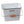 Behrens 3.25 Gal Rectangular Galvanized Steel Cleaning Pail with Handle, White