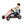 hauck Ergonomic Pedal Ride On Go Kart Toys for Boys & Girls Ages 4 to 8, Orange