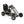 hauck Ergonomic Pedal Ride On Go Kart Toys for Boys and Girls Ages 4 to 8, Black - TRAPSKI