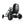 hauck Ergonomic Pedal Ride On Go Kart Toys for Boys and Girls Ages 4 to 8, Black - TRAPSKI