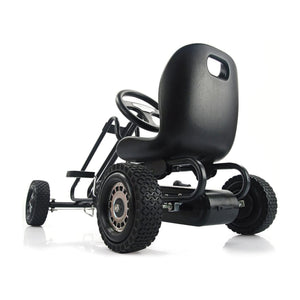 hauck Ergonomic Pedal Ride On Go Kart Toys for Boys and Girls Ages 4 to 8, Black - TRAPSKI