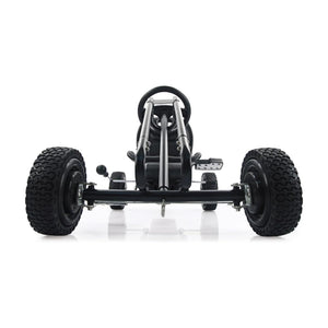 hauck Ergonomic Pedal Ride On Go Kart Toys for Boys and Girls Ages 4 to 8, Black - TRAPSKI