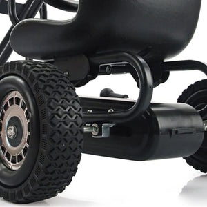 hauck Ergonomic Pedal Ride On Go Kart Toys for Boys and Girls Ages 4 to 8, Black - TRAPSKI
