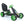 hauck Sirocco Racing Clutch Free Go Kart with Low Profile Rubber Tires, Green