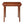 MECO Stakmore Classic Straight Edge Solid Wood Folding Card Table, Cherry Frame