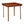MECO Stakmore Classic Straight Edge Solid Wood Folding Card Table, Cherry Frame