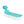 Ostrich The Original Chaise Lounge, Facedown Beach Pool Tanning Chair, Aqua