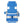 Ostrich The Backpack 3N1 Portable Chair Cooler Bag Reclining Lounger, Royal Blue