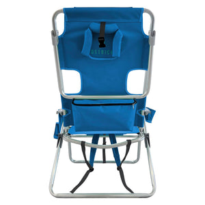 Ostrich The Backpack 3N1 Portable Chair Cooler Bag Reclining Lounger, Royal Blue