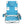 Deltess Ostrich Deluxe On Your Back Aluminum Chair with Cooler Bag, Light Blue