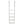 RecPro 5 Step Aluminum Marine Grade Dock and Pier Stationary Ladder, Silver
