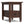 Warm Shaker - Narrow Side Table - Brown