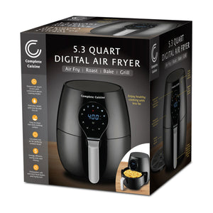 Complete Cuisine CC-5300-DG-AF 5.3-Quart Digital Air Fryer