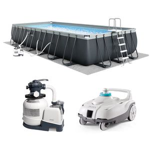 Intex ZX100 Auto Pressure Side Pool Cleaner with Ultra XTR Frame Swimming Pool