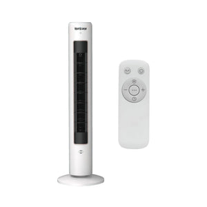 Hurricane 40 Inch Triple Action Air Enhancing Tower Fan & Aromatherapy Diffuser