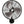 Hurricane 20 Inch Pro Series Metal Wall Mount Heavy Duty Hydroponics Fan, Black