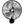 Hurricane 20 Inch Pro Series Metal Wall Mount Heavy Duty Hydroponics Fan, Black