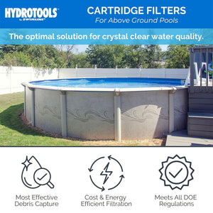 Swimline HydroTools 90 SF Swimming Pool Cartridge Filter up to 43,200 Gallons