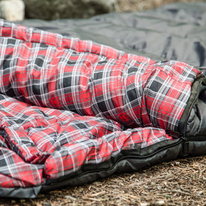 TETON Sports Celsius XXL 0 Degree Right Zipper Sleeping Bag for Camping, Gray