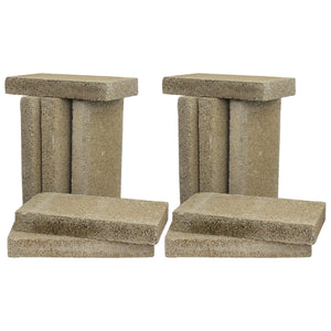 US Stove Company 4.5 x 9 x 1.25" Wood Burning Stove Pumice Firebrick (12 Pack)