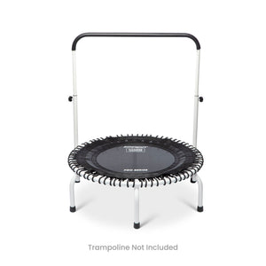 JumpSport 39 Inch Exercise Handle Bar for Fitness Arched Leg Trampolines, White